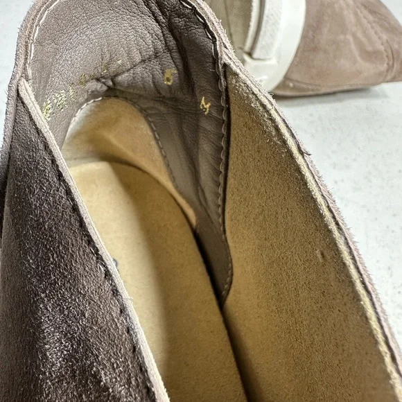 Stuart Weitzman Suede Leather Slip On Strap High Sneaker Size 6 - Picture 8 of 8